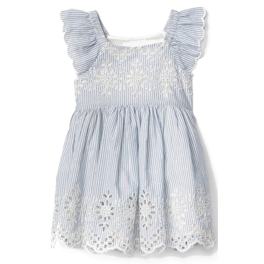 Gap Eyelet Flutter Dress 18-24 months